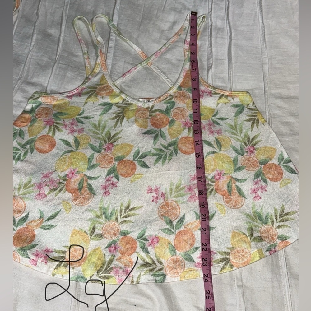 Z Supply In The Swing White Citrus Strappy Tank Top NWT - Picture 15 of 16